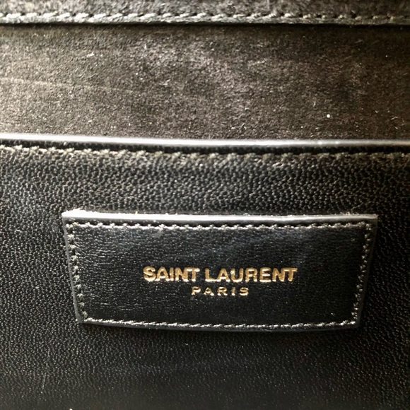 SOLD Authentic YSL Saint Laurent Cassandre Clutch - Picture 8 of 8